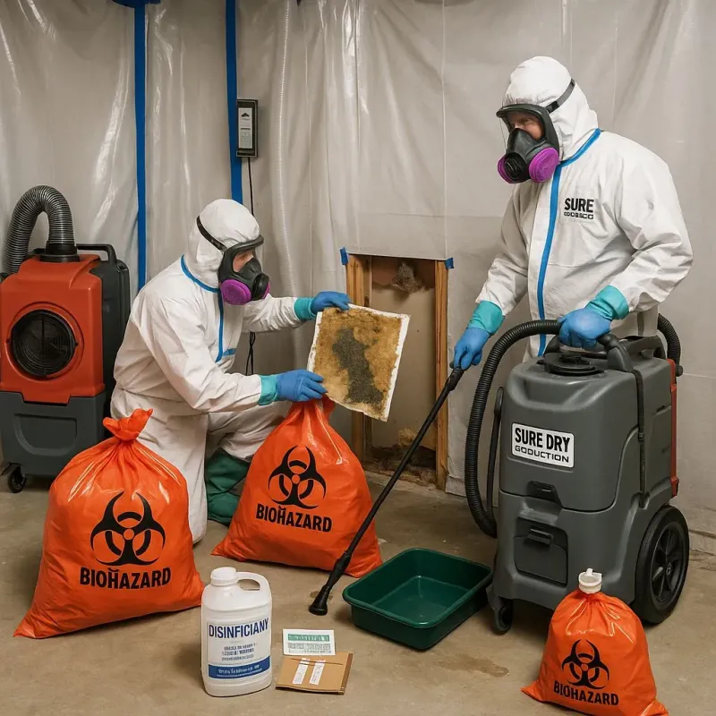 Contaminated Water Handling Protocols process in Newellton, LA