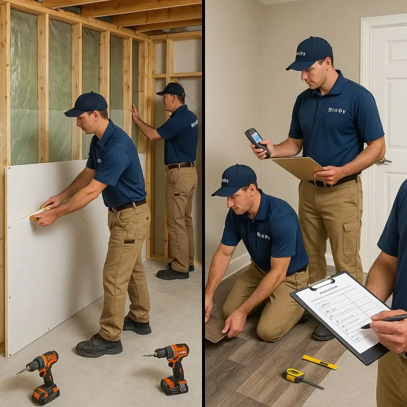 Repairs and Reconstruction process in Newellton, LA