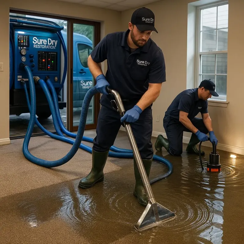 Water Extraction and Removal process in Newellton, LA